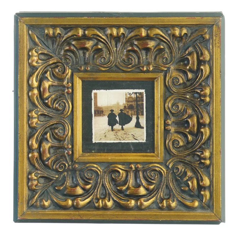 Vintage Margit Brandt billedramme (str. 21 x 21 cm)