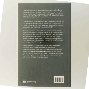 'Hvor går gransen?' af Jørn Lund (f. 1946) (bog)