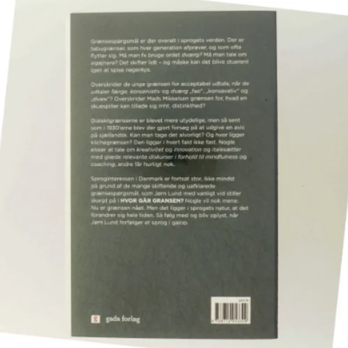 'Hvor går gransen?' af Jørn Lund (f. 1946) (bog)