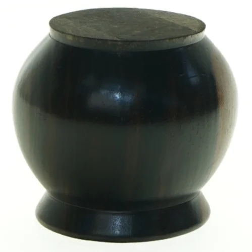 Drejet Trævase (str. 17 x 8 cm)