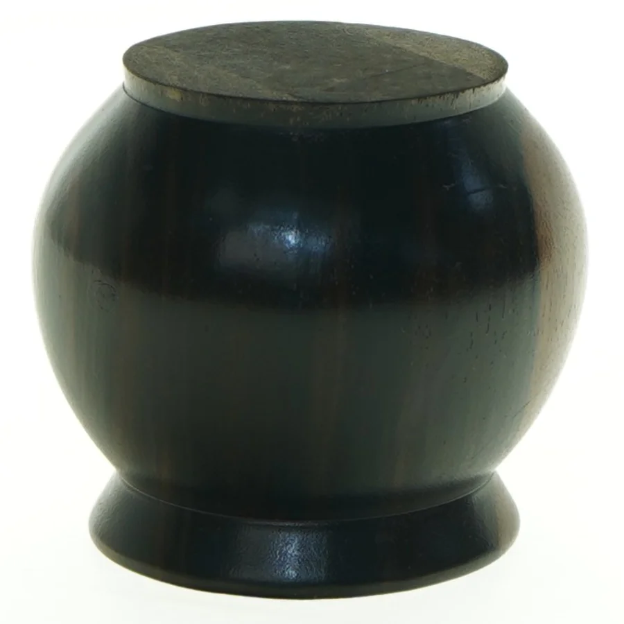 Drejet Trævase (str. 17 x 8 cm)
