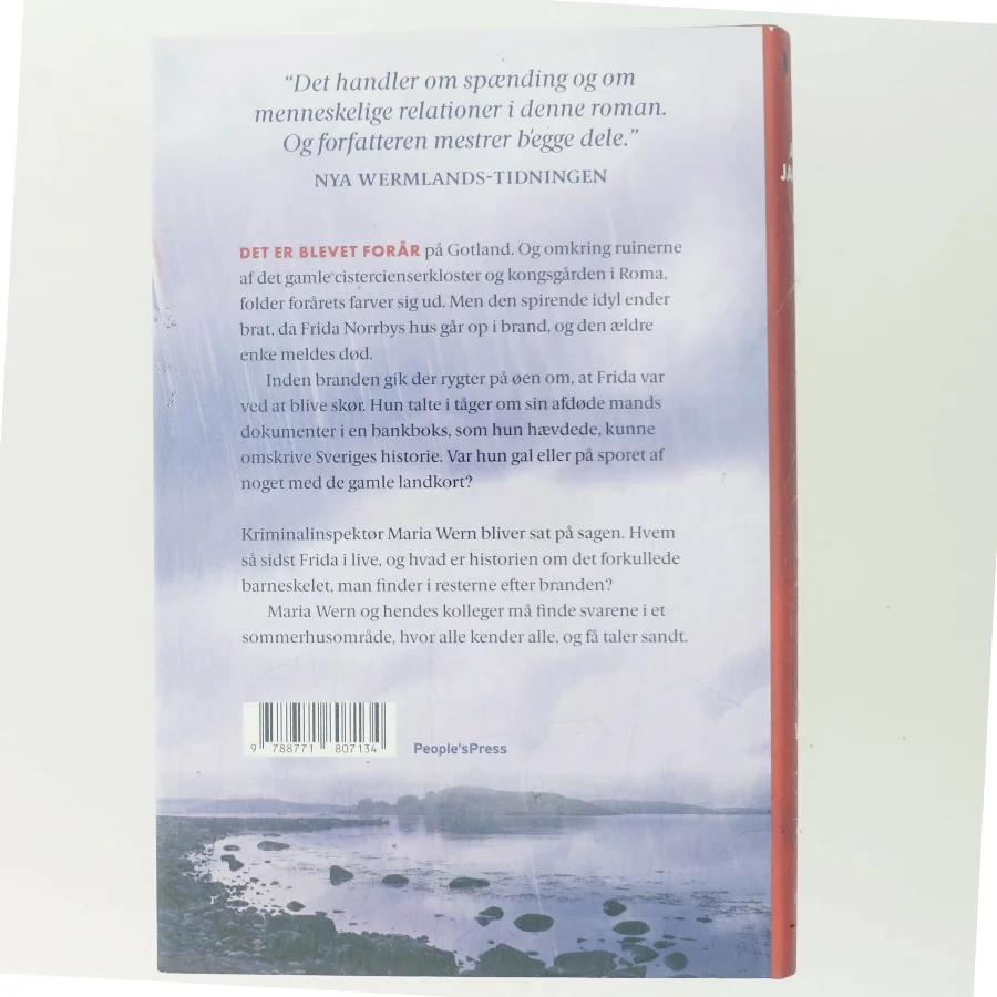 Først når giveren er død : kriminalroman af Anna Jansson (Bog)