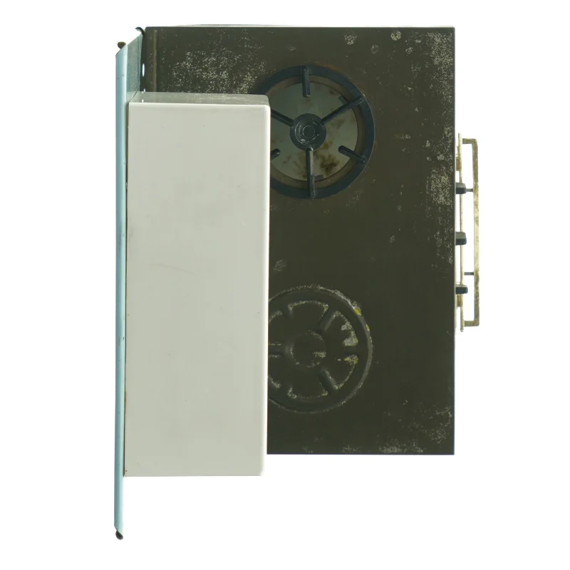 Vintage legetøjskomfur (str. 30 x 17,5 cm)