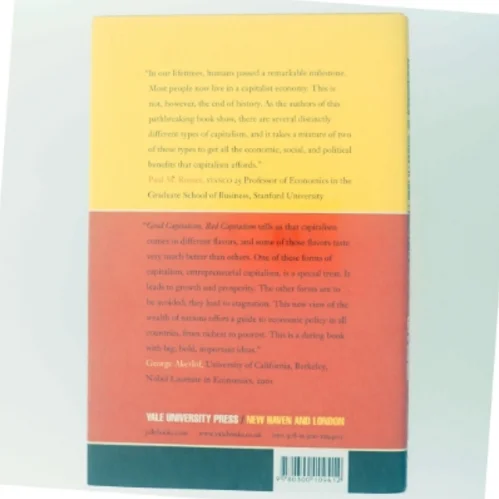 Good capitalism, bad capitalism, and the economics of growth and prosperity (Bog)