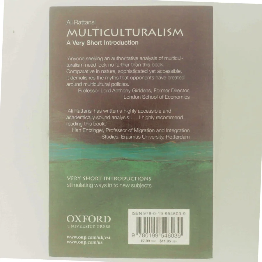 Multiculturalism: A very short Introduction af Ali Rattansi (Bog)