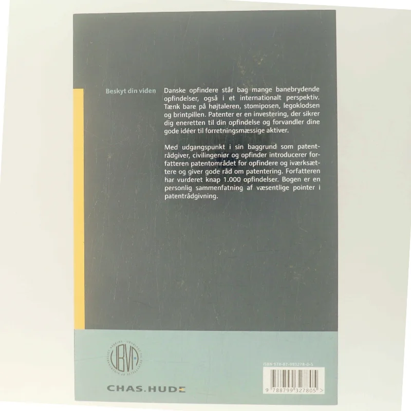 Patenter for opfindere og iværksættere af Ebbe Johansen (Bog)