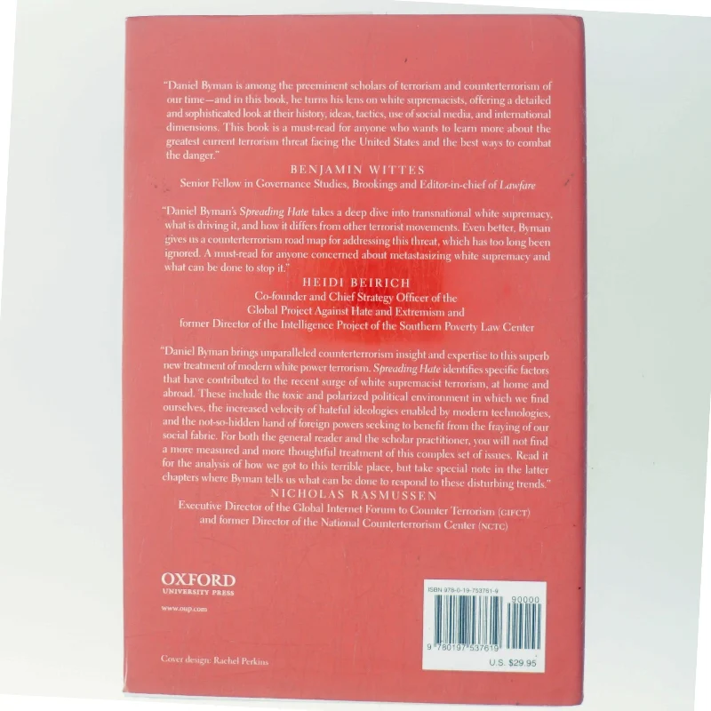 Spreading Hate af Daniel Byman (Bog)