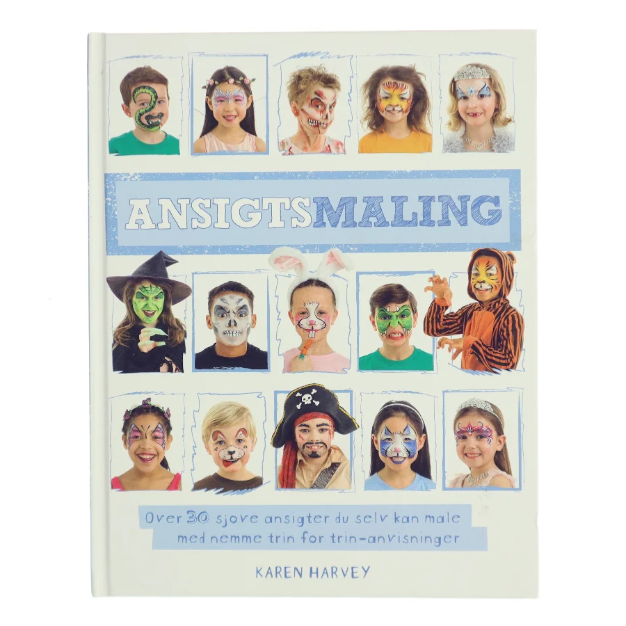 Ansigtsmaling af Karen Harvey (Bog)