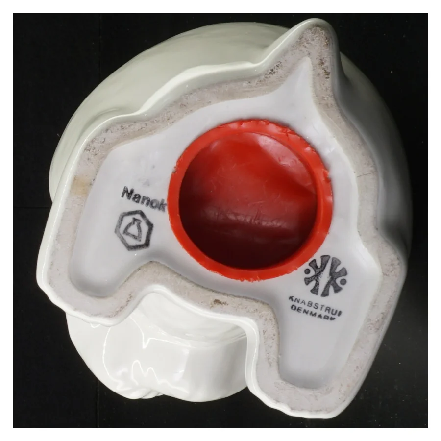 Nanok Isbjørn Sparebøsse, Knabstrup (str. 23 x 11 cm)