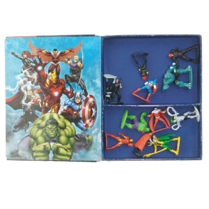 Avengers serie- og legeæske fra Marvel (str. 25,5x20 cm)