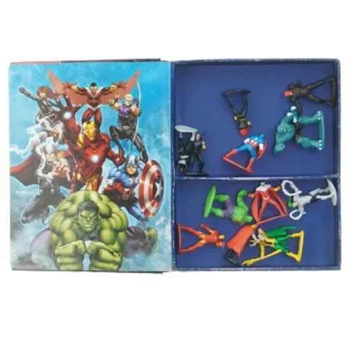 Avengers serie- og legeæske fra Marvel (str. 25,5x20 cm)