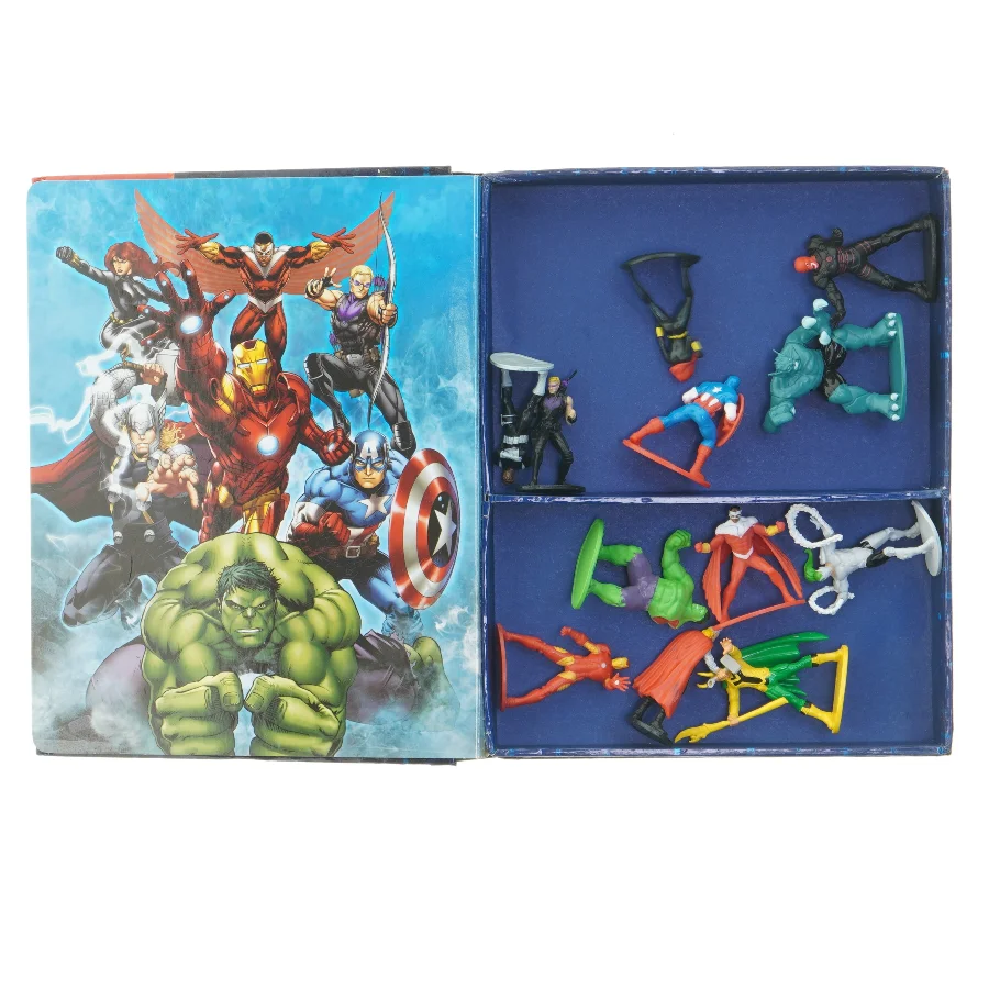 Avengers serie- og legeæske fra Marvel (str. 25,5x20 cm)
