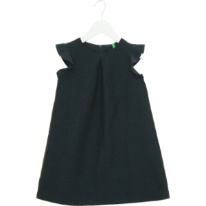 Struktur Vævet Kjole fra Benetton (str. 122 cm)