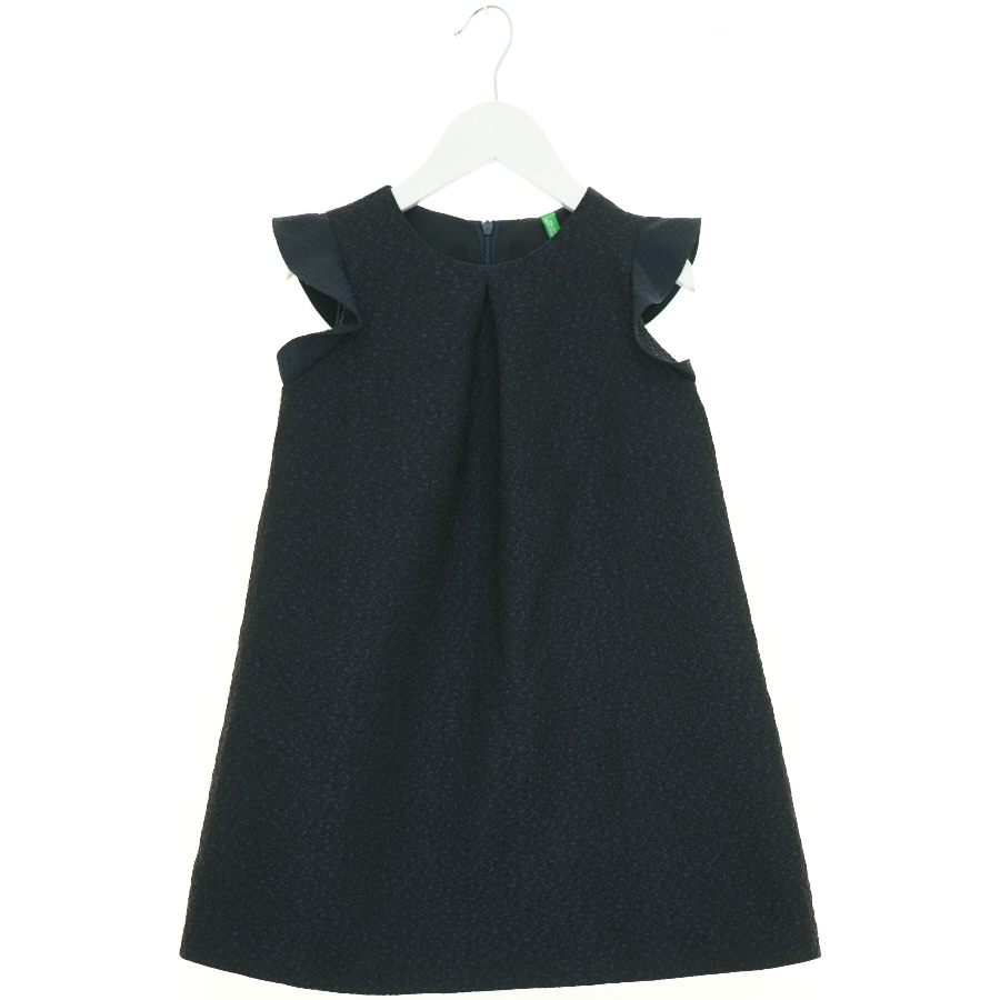 Struktur Vævet Kjole fra Benetton (str. 122 cm)