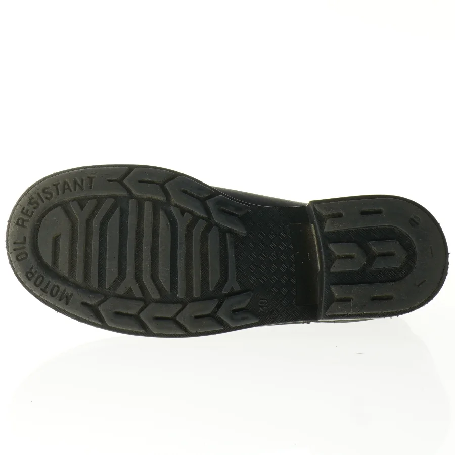 Sorte læderstøvler (str. 39)