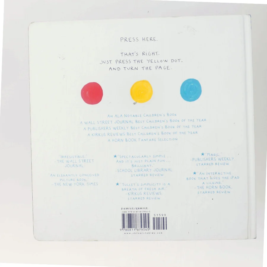 Press Here af Herve Tullet (Bog)