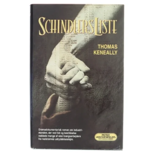 Schindlers Liste af Thomas Keneally (Bog)