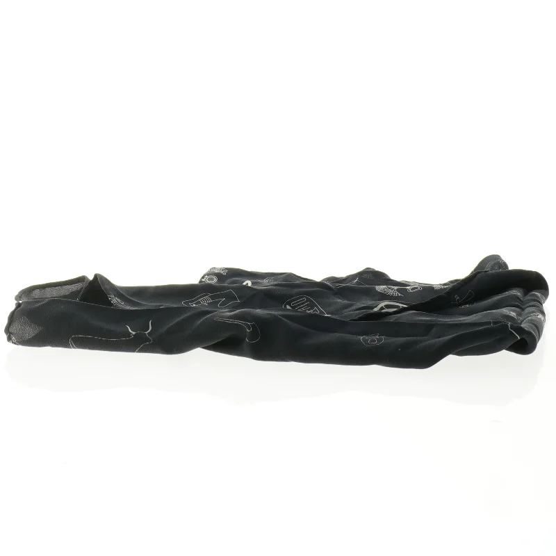 Tørklæde med egyptiske hieroglyffer(str. 55 x 50 cm)