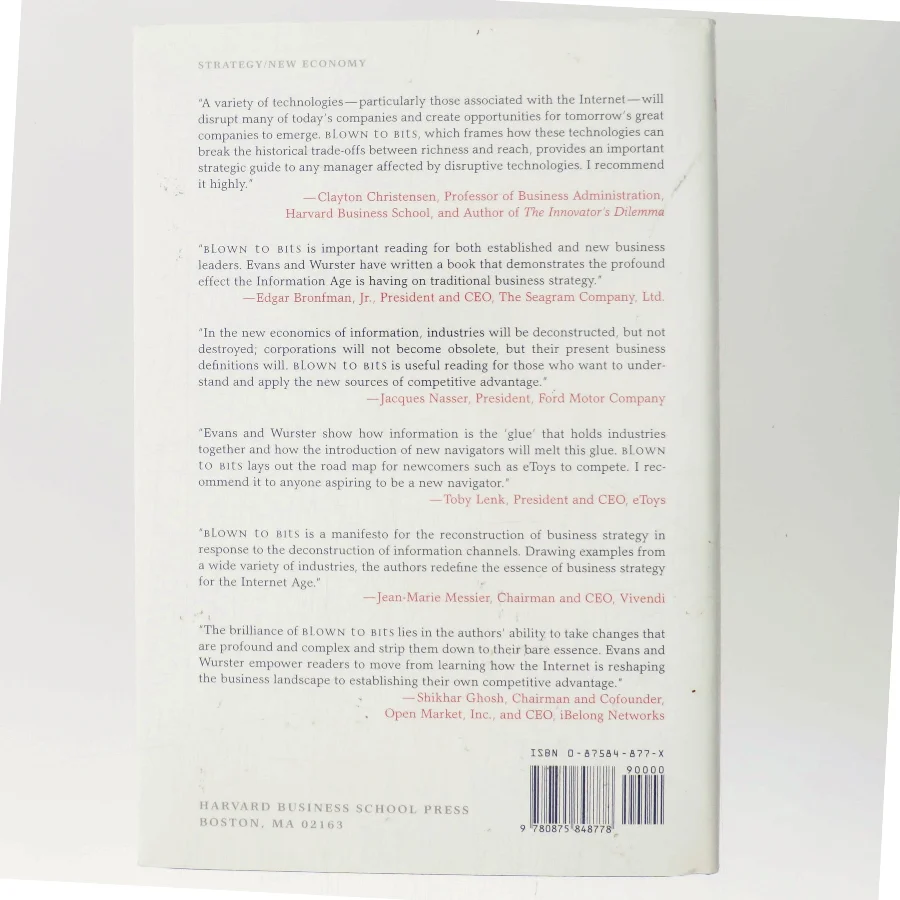 Blown to bits : how the new economics of information transforms strategy (Bog)