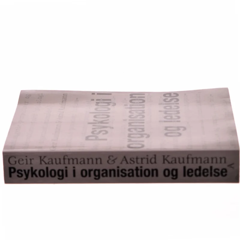 Psykologi i organisation og ledelse (Bog)