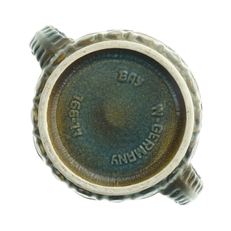 Vintage 1970er Bay Keramik W. Germany Urtepotte (str. 15 x 17,5 cm)