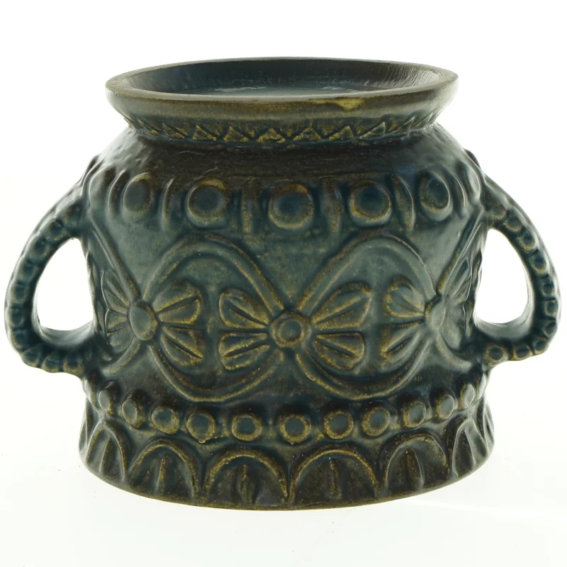 Vintage 1970er Bay Keramik W. Germany Urtepotte (str. 15 x 17,5 cm)