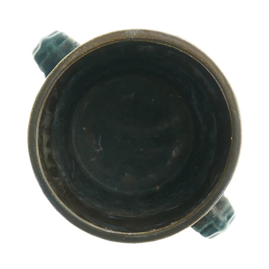 Vintage 1970er Bay Keramik W. Germany Urtepotte (str. 15 x 17,5 cm)