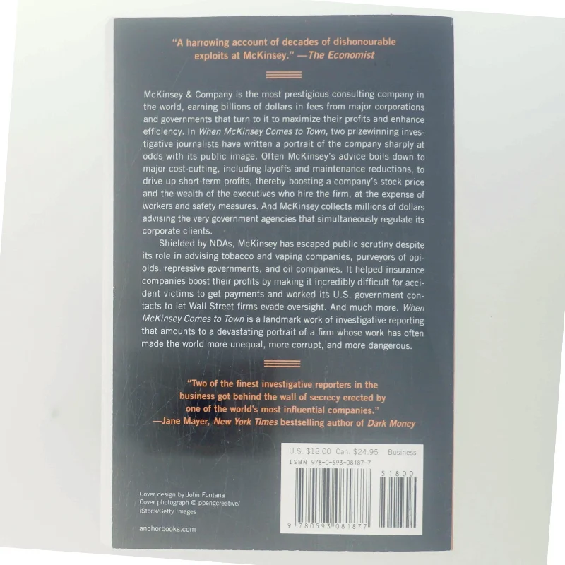 When McKinsey Comes to Town (Bog)