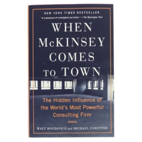 When McKinsey Comes to Town (Bog)
