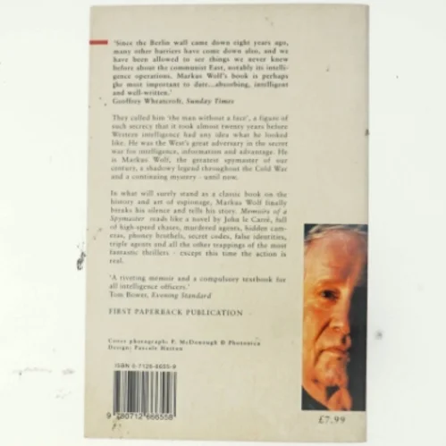 Memoirs of a spymaster (Bog)