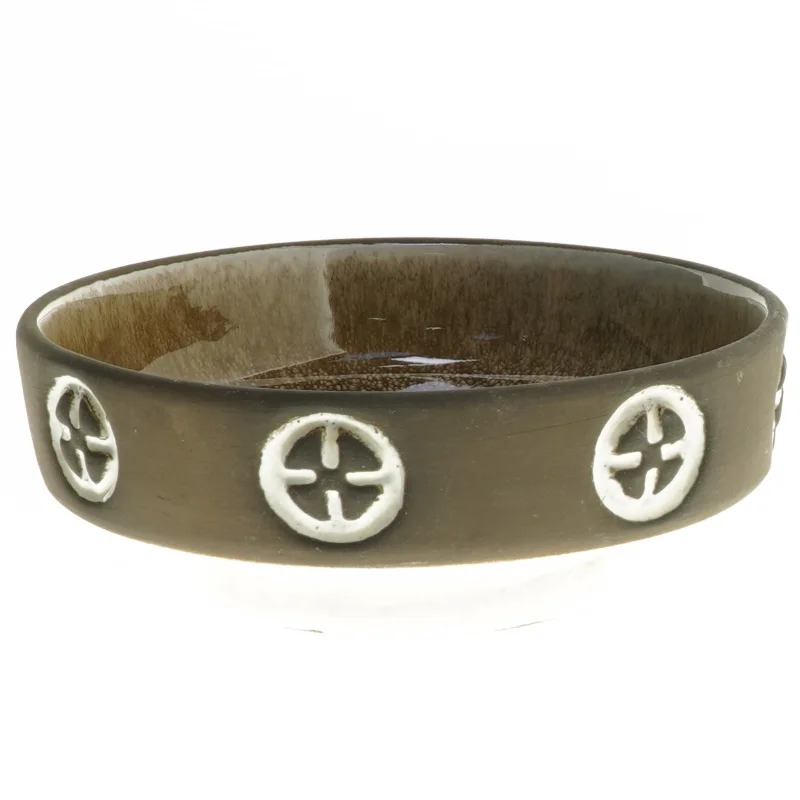 Skål med mønster (str. Ø 15 cm)