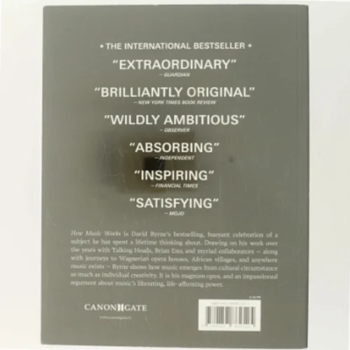 How Music Works af David Byrne (Bog)