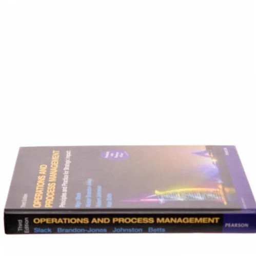 Operations and Process Management af Nigel Slack (Bog) fra Pearson