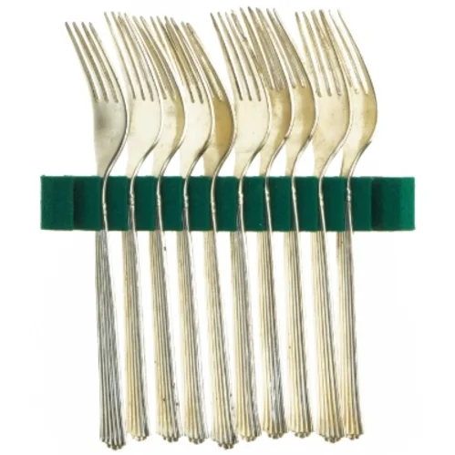 Sæt af 11 Diplomat Sølvplet gafler (str. 11 styk 17,5 cm)