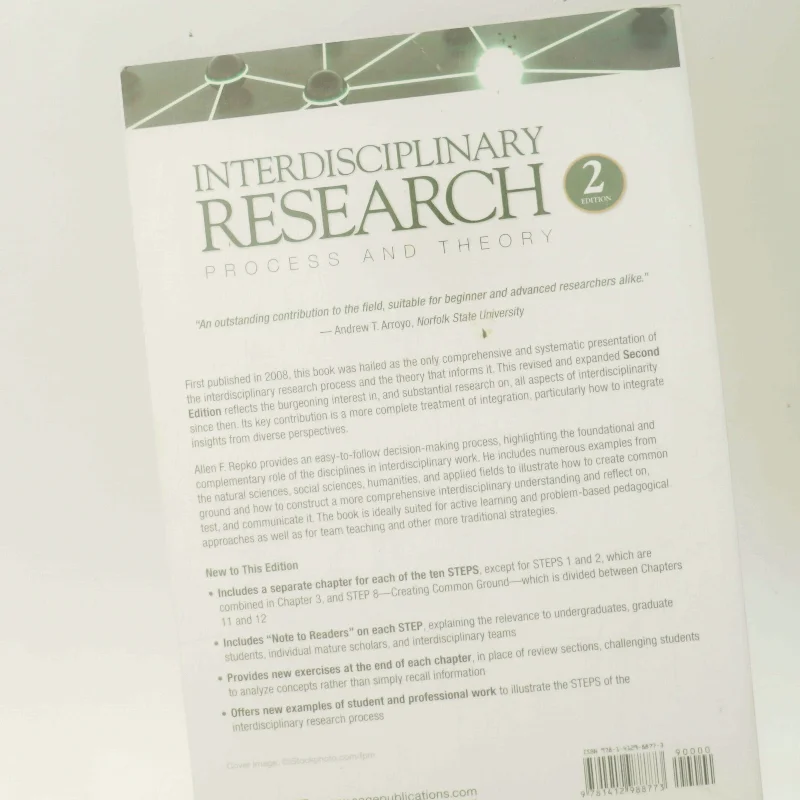 Interdisciplinary research : process and theory af Allen F. Repko (Bog)