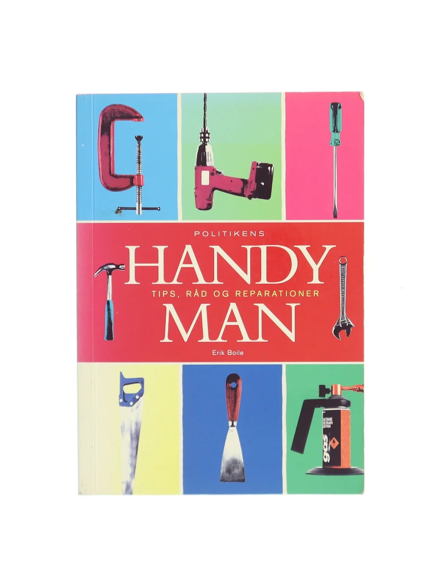 Forsiden af Politikens handyman af Erik Boile