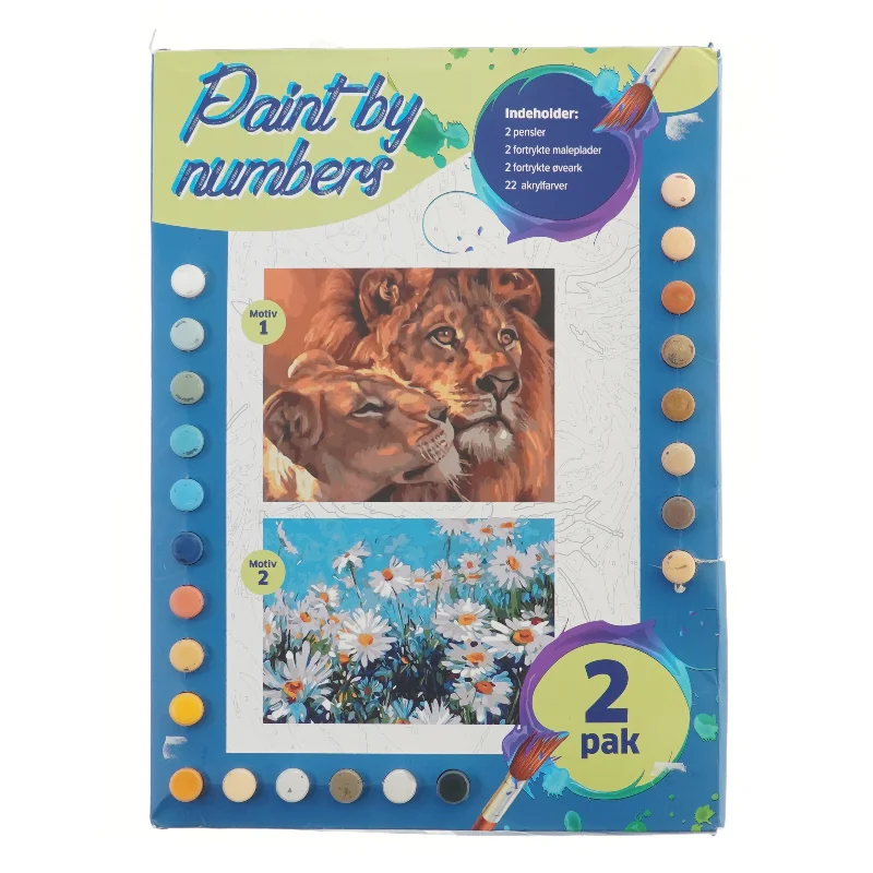 Maling efter nummer sæt