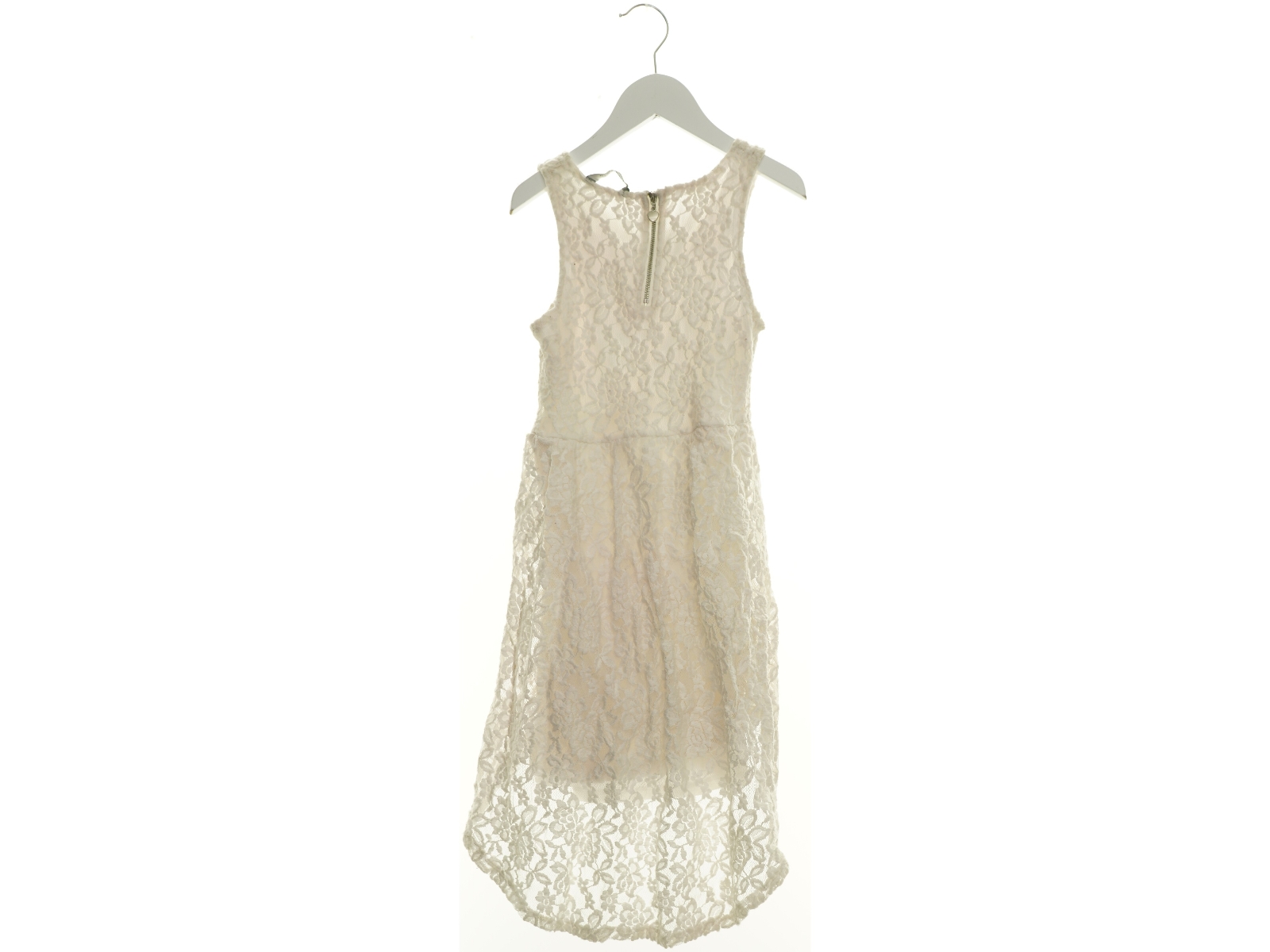 Asymmetrisk Blonde Kjole fra Kids By Lindex (str. 146 cm)