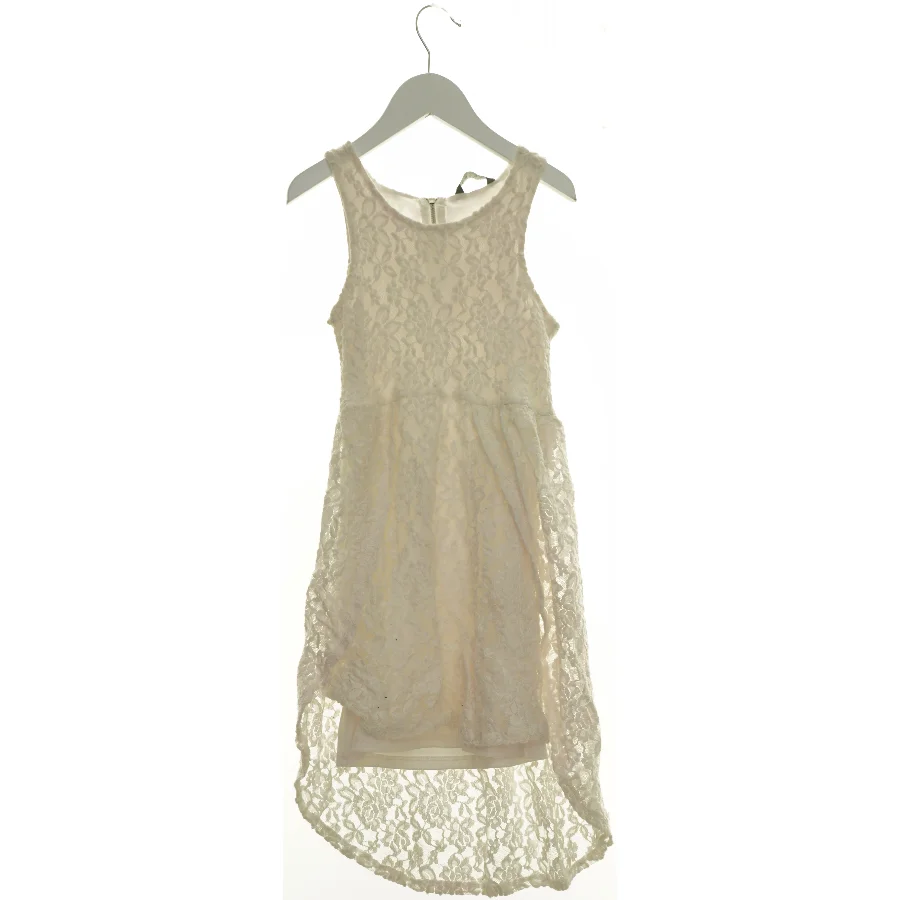 Asymmetrisk Blonde Kjole fra Kids By Lindex (str. 146 cm)