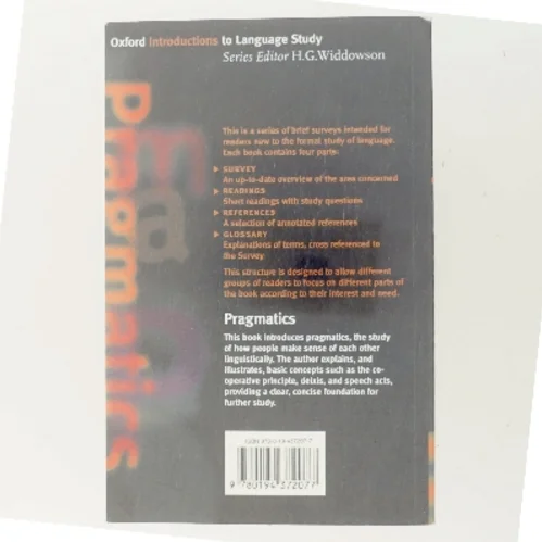 Pragmatics af George Yule (Bog)