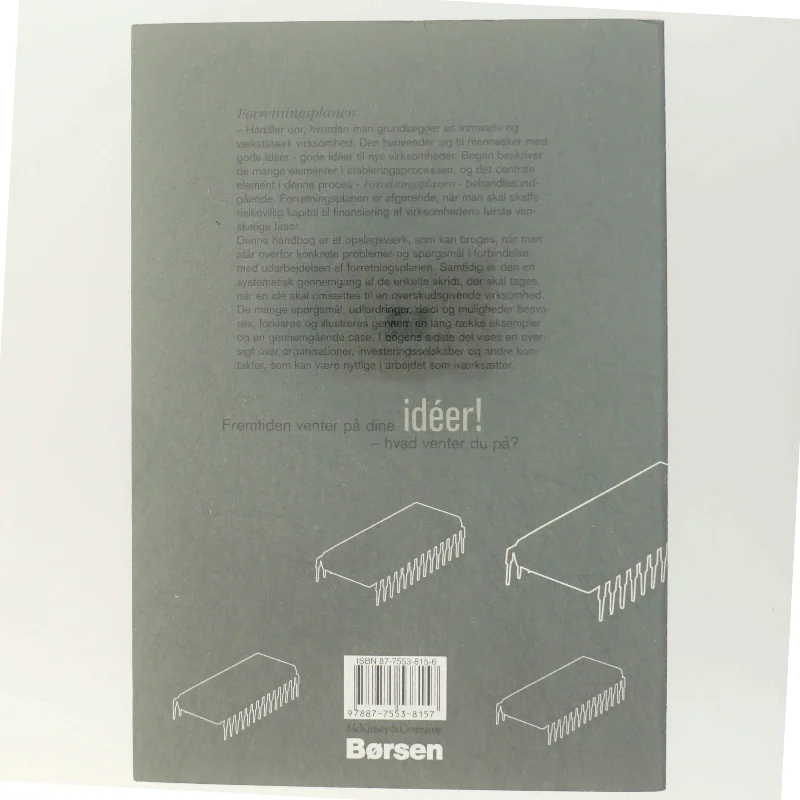 Forretningsplanen : håndbog for nye virksomheder af Peter Dahlström (Bog)