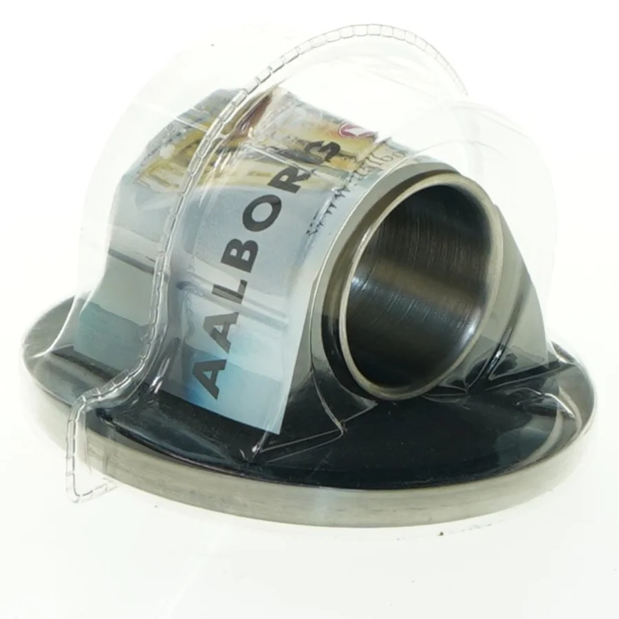Aalborg Akvavit bordskåner og flasketop (str. 10x7 cm)
