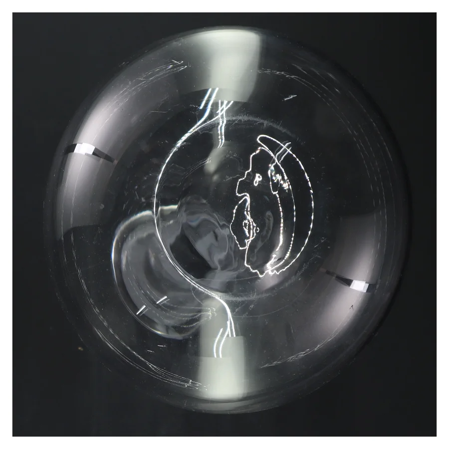 Glas karaffel med prop fra Paul Bourne (str. 24 cm)