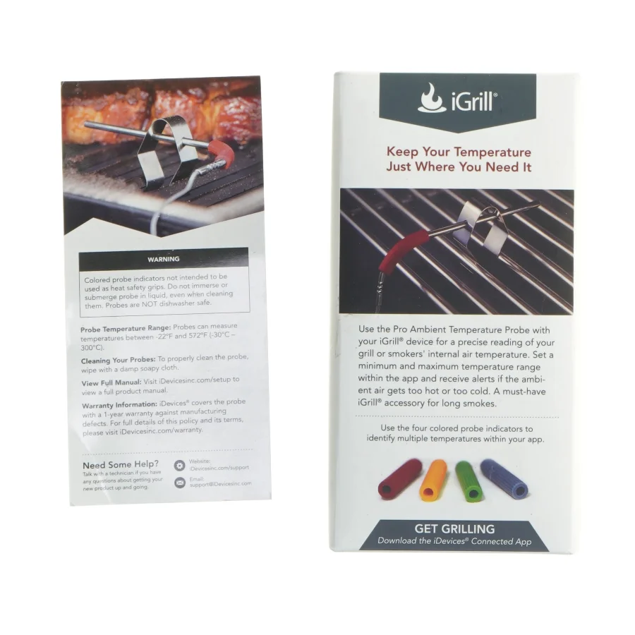 iDevices iGrill Pro Ambient temperature probe fra iDevices (str. 11 cm)