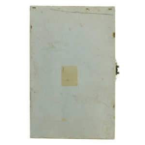 Dekorativt malet træskrin md Roser (str. 21 x 13,5 cm)