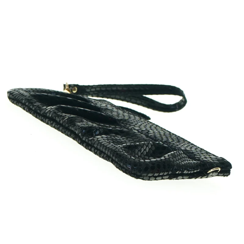 Clutch Kroko Taske fra Satinni (str. 20 x 12 cm)
