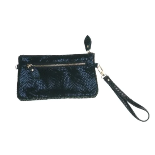 Clutch Kroko Taske fra Satinni (str. 20 x 12 cm)