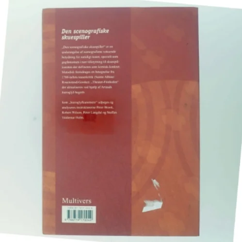 Den scenografiske skuespiller af Svend Christiansen (f. 1930) (Bog)