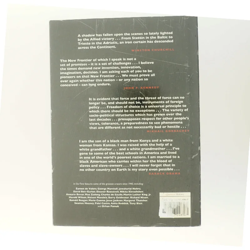 In our time : the speeches that shaped the modern world af Hywel Williams (Bog)