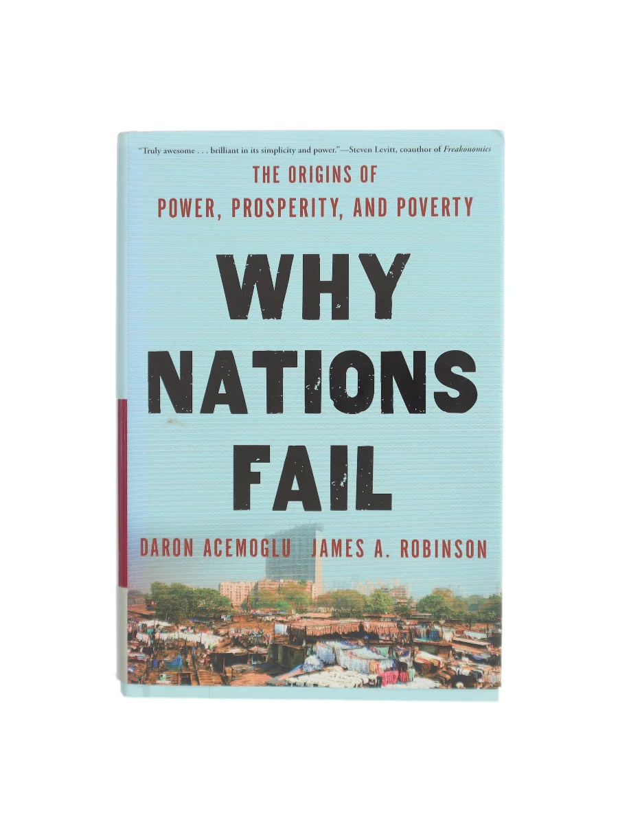 Forsiden af Why nations fail : the origins of power, prosperity and poverty af Daron Acemoglu